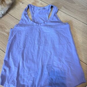 purple Lululemon tank top
